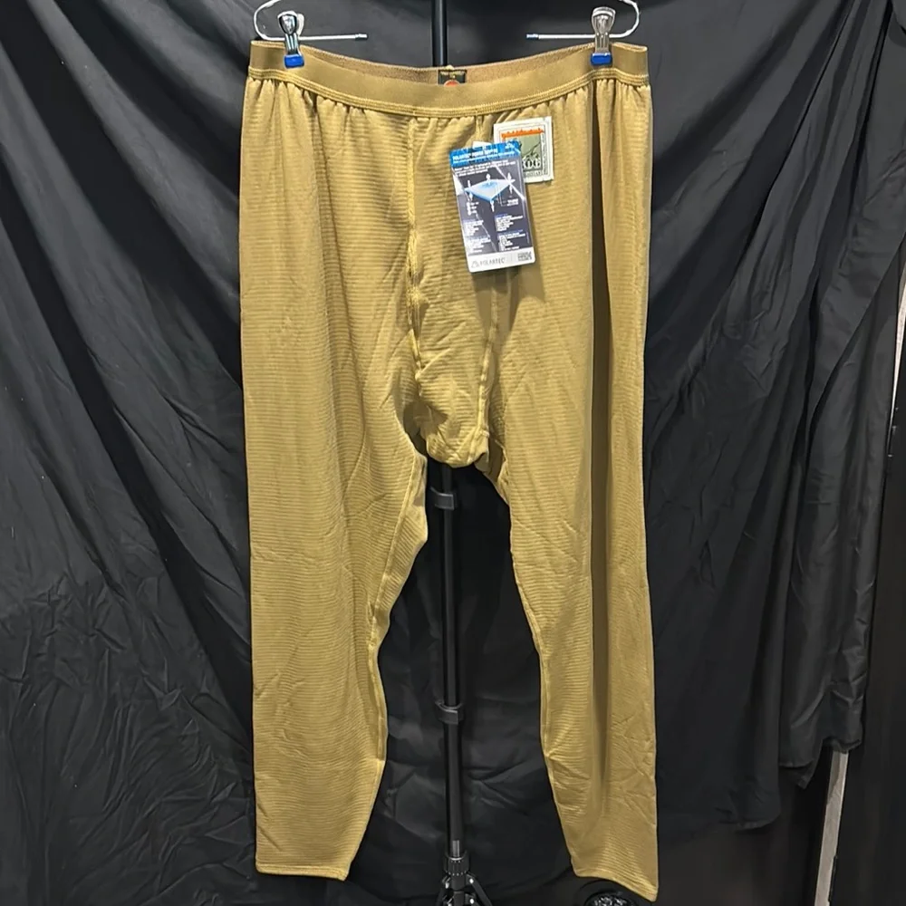 Tan Cozy Knit Underwear with Elastic Comfort